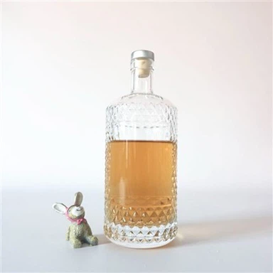 700 мл 750 г Текила стеклянная бутылка для спиртных напитков Упаковка с высокополимерной крышкой